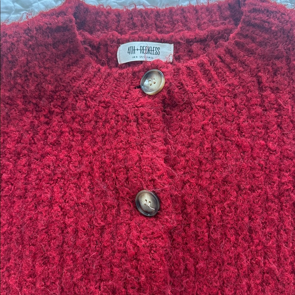 4th + Reckless Button Down Cardigan - image 3